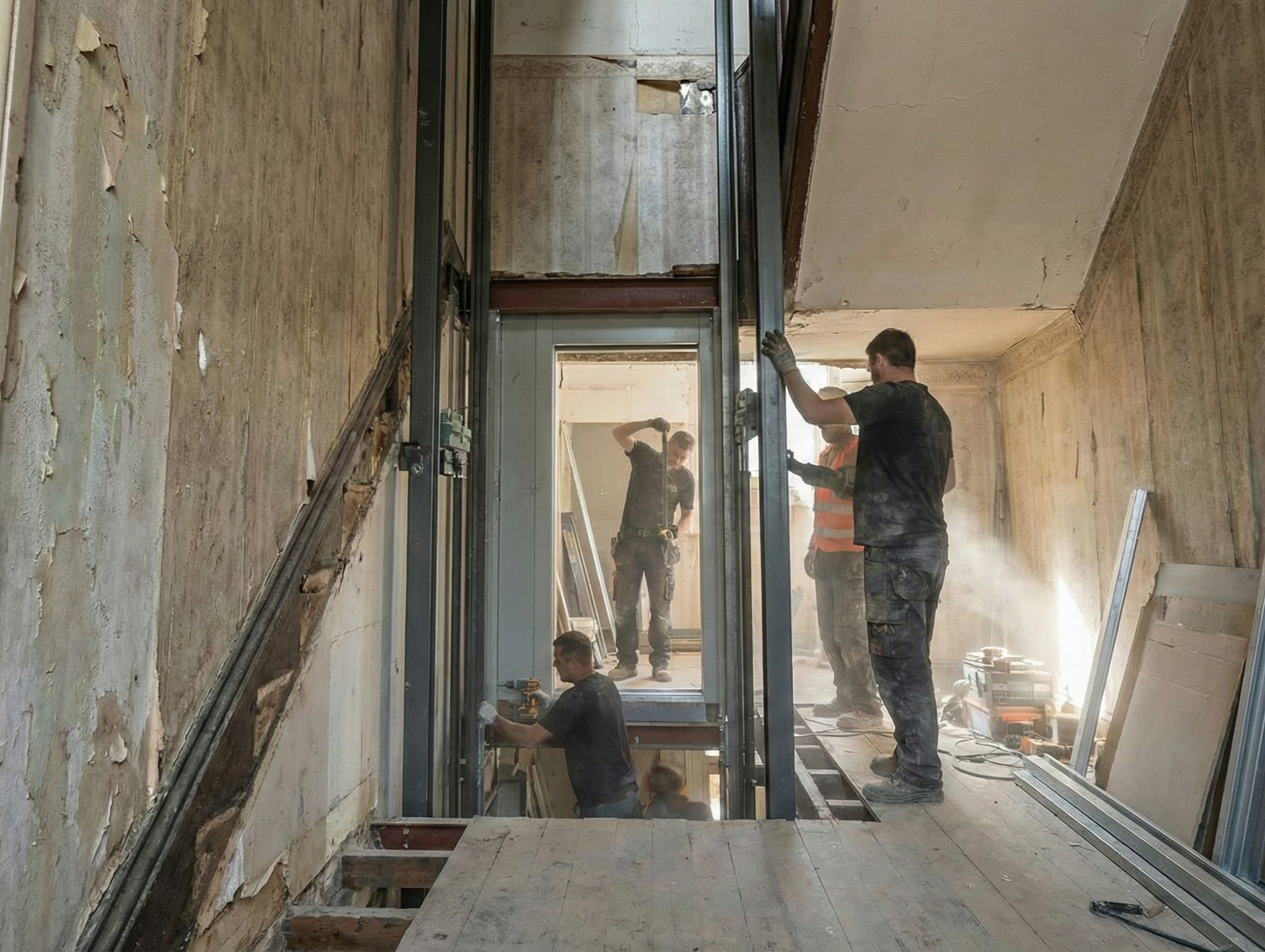 Inicio de la Instalación Antes